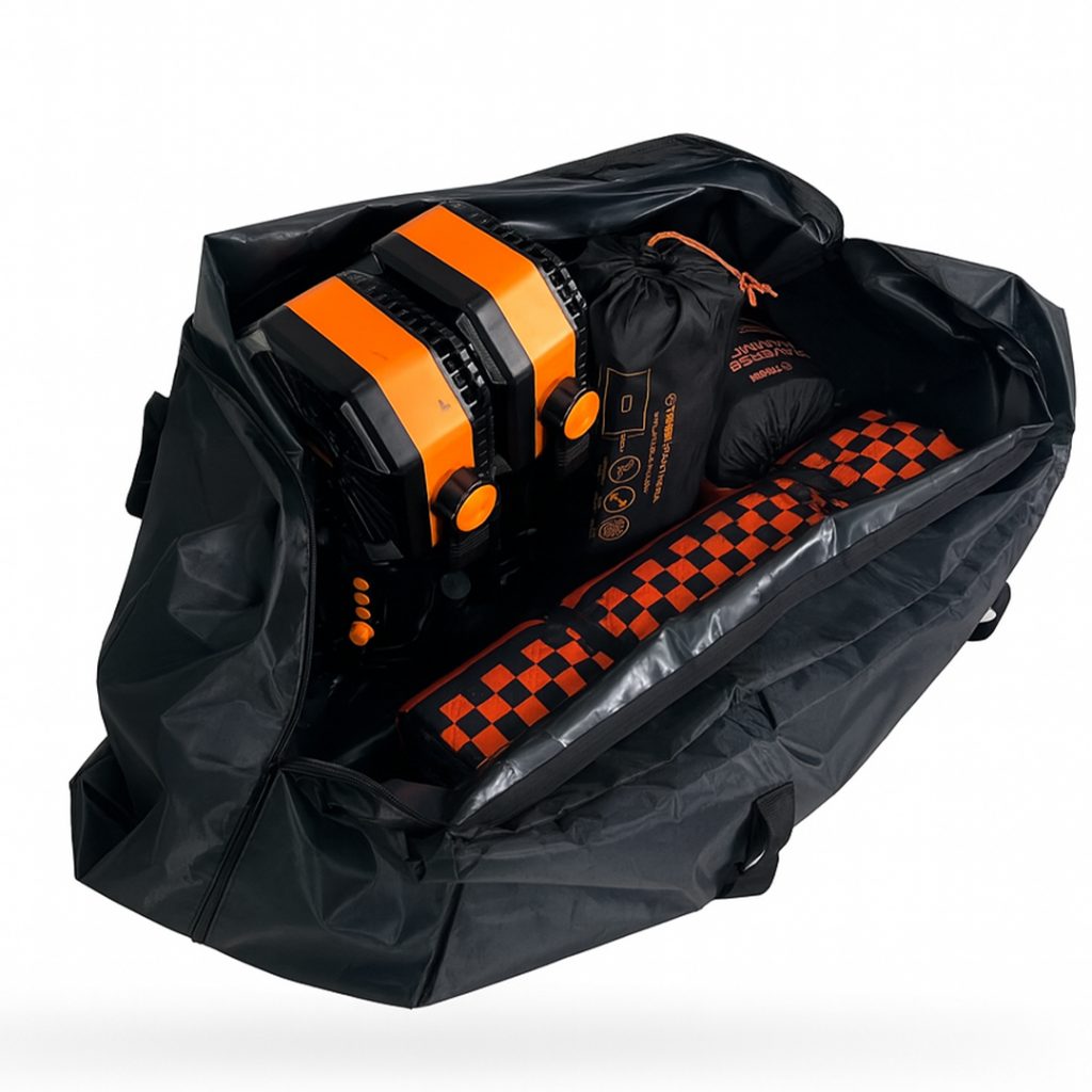 TAHAN Storage Bag 105L, PTT Outdoor, tahan storage bag 105L inside2,