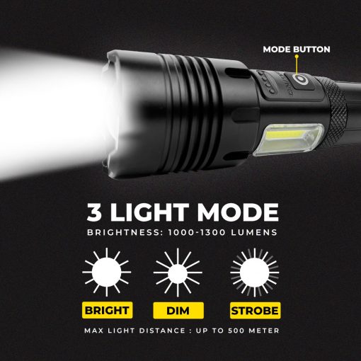 Ultimate Trio Light Combo, PTT Outdoor, tahan supernova torchlight mode,