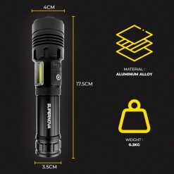 TAHAN, PTT Outdoor, tahan supernova torchlight size,