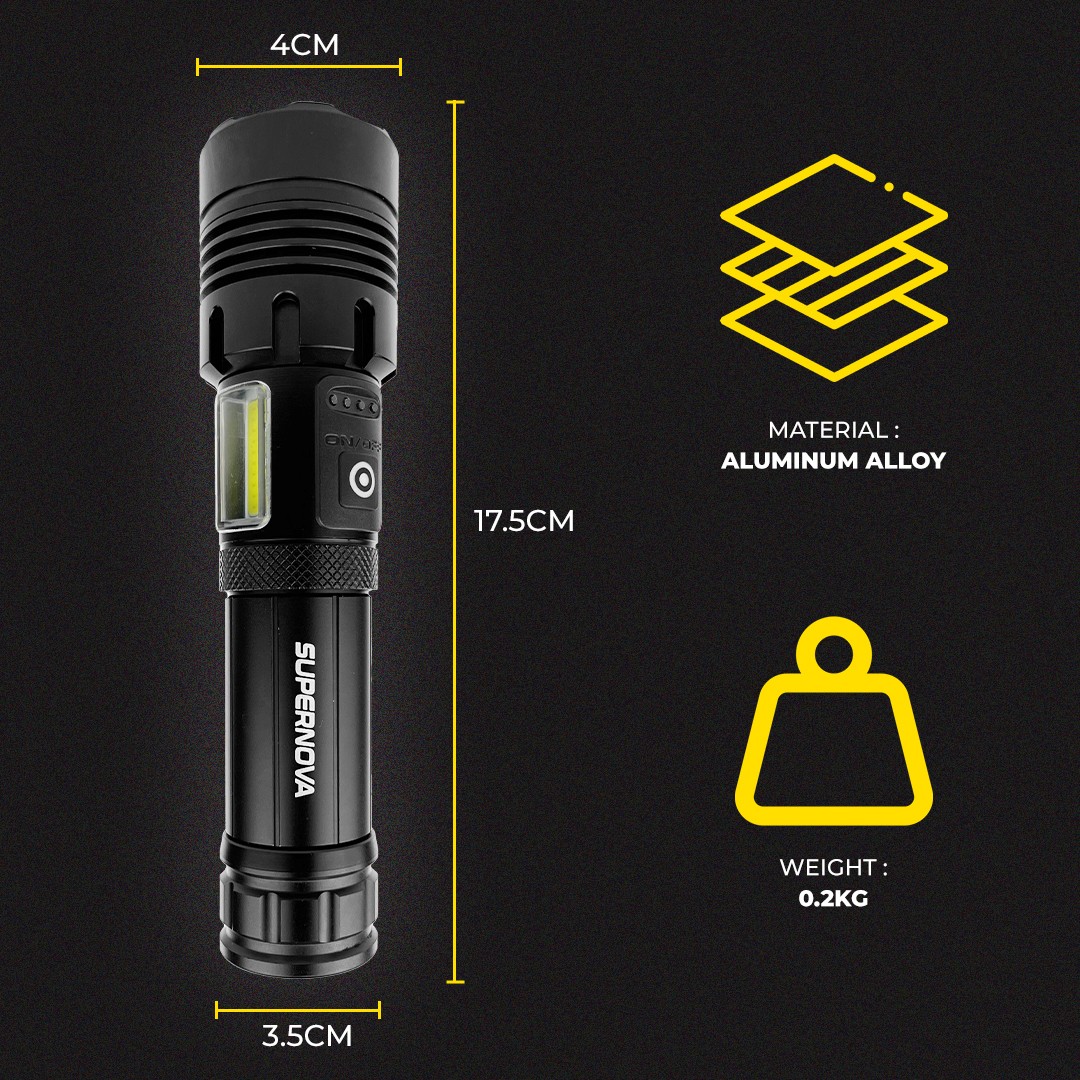 Top 5 TAHAN Products, PTT Outdoor, tahan supernova torchlight size,